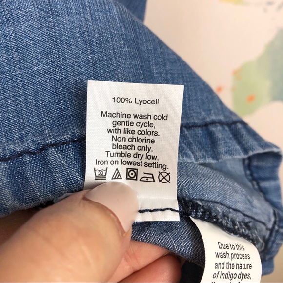 NWT Madewell Faded Indigo Skirt Size 10 - Picture 4 of 8